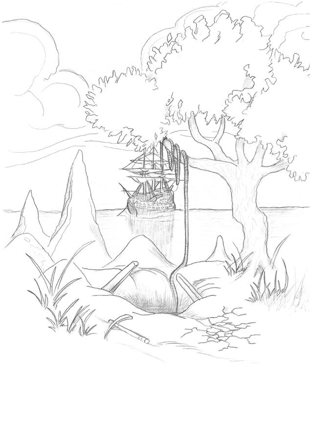 Oak Island Mystery - As a child, I read of the island in Canada said to hide an ancient pirate treasure. It fits perfectly to my lifelong fascination with the theme of the well-concealed secret.